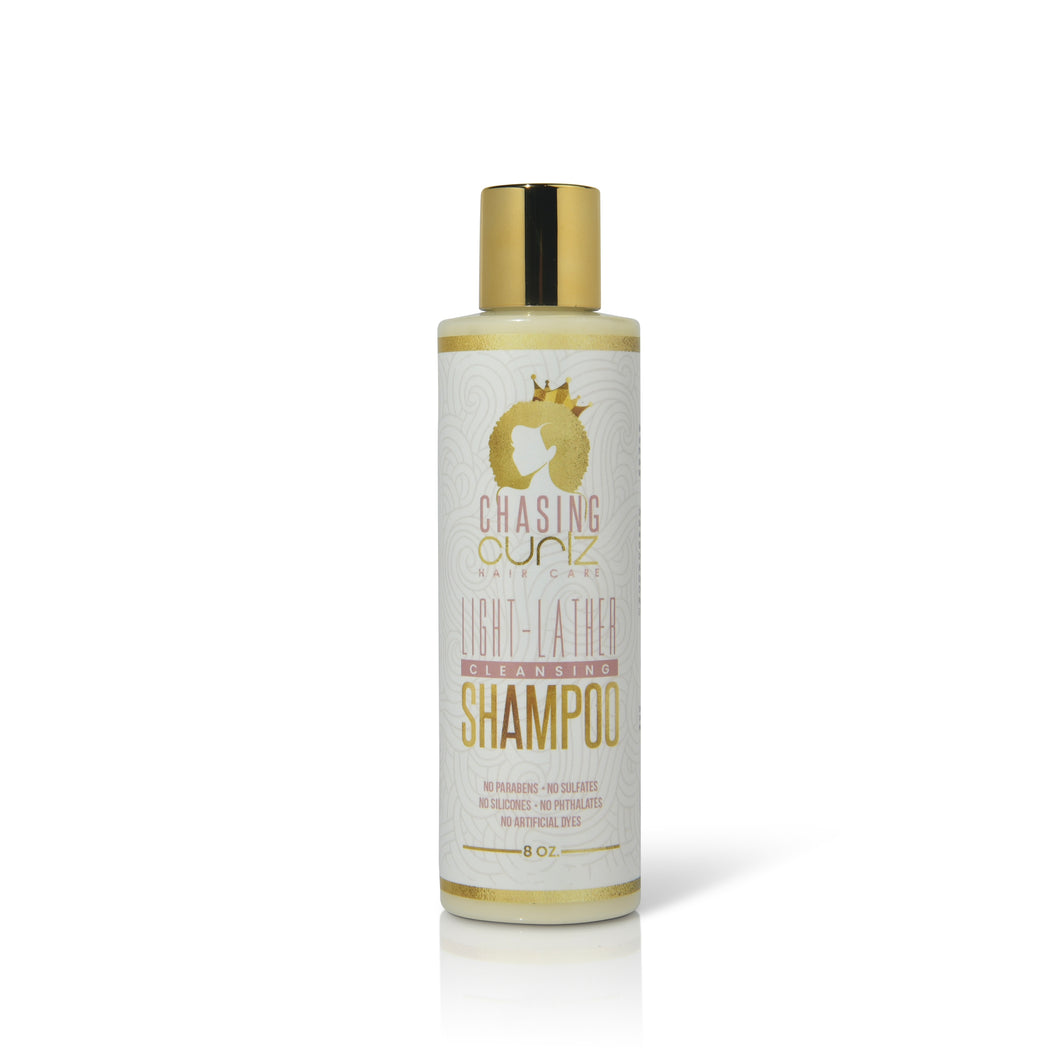 LIGHT-LATHER CLEANSING SHAMPOO